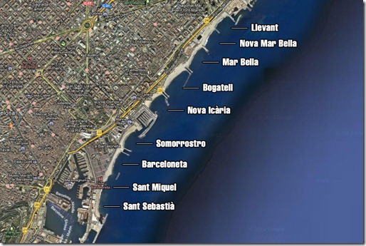 playas-barcelona-mapa