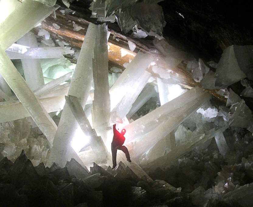Cueva de los cristales #Naica #Chihuahua - CHAMLATY.COM
